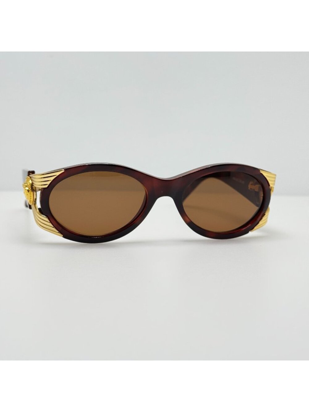 Gianni Versace Sunglasses Mod 423 Col 900 Italy W/ Case
